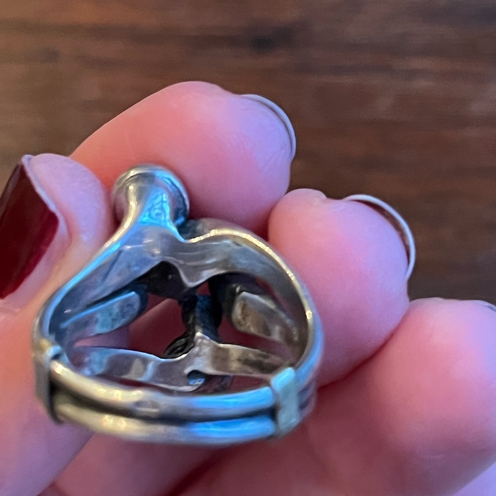 Handcrafted Amber Artesian Modernist Sculpture So… - image 6